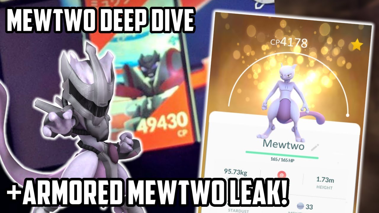 Mewtwo Deep Dive In Pokemon Go Plus Armored Mewtwo Leak!