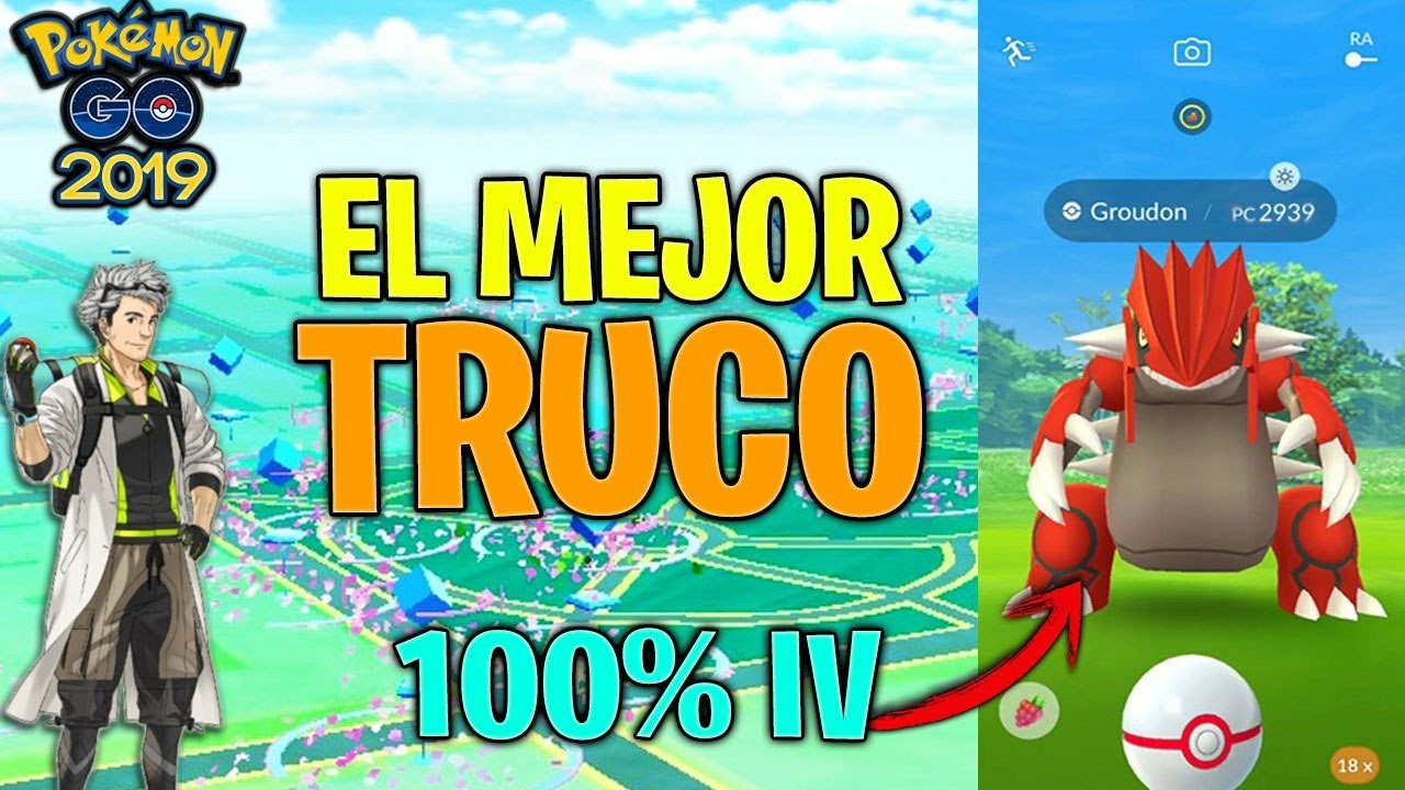 EL MEJOR TRUCO de POKEMON GO (2019) !! GROUDON 100{6e172a2c0dd17178a2424d499f37e3c7ca2a2dceb807284ce264a0bc10f1cb13} POTENCIADO!! – Pokemon Go