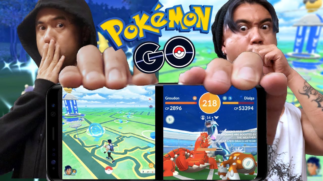 *INSANE* 2 ACCOUNTS 1 PHONE POKEMON GO! (2019)