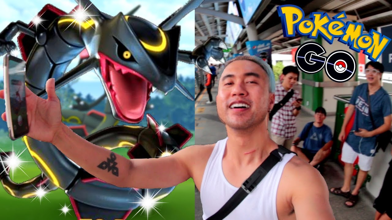 HOW TO CATCH A SHINY RAYQUAZA POKÉMON GO (2019)