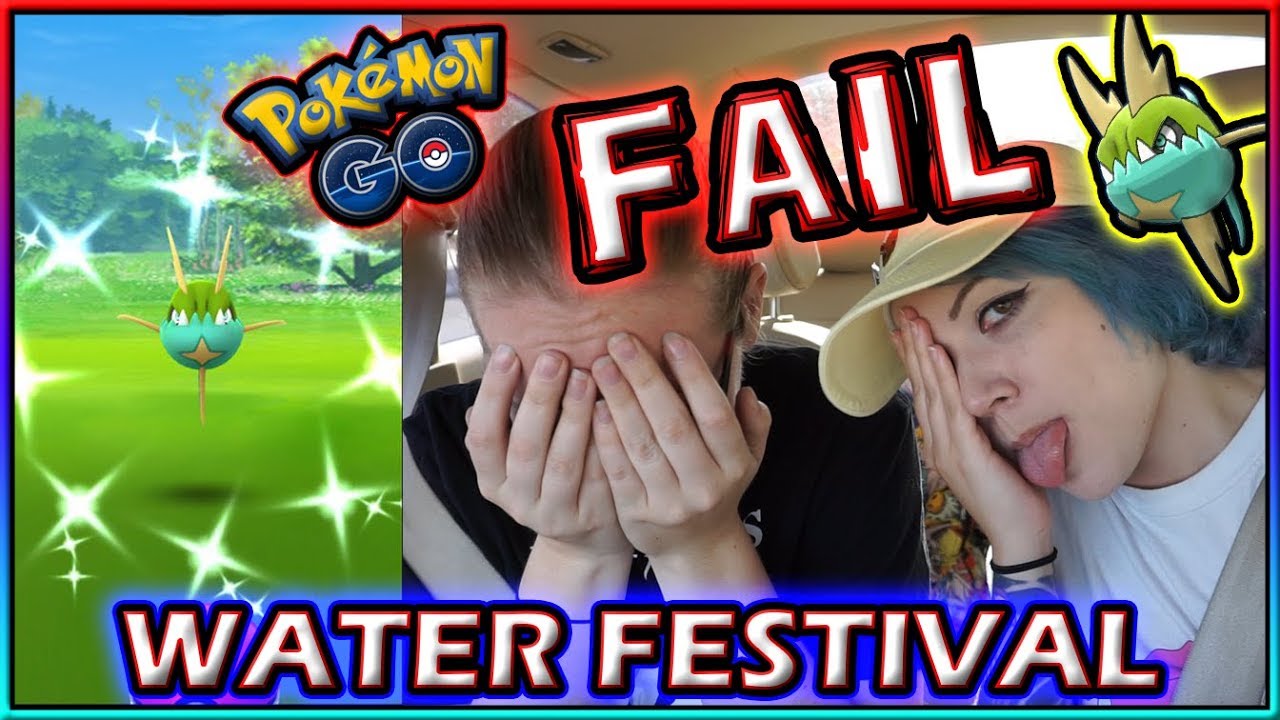 FAILING THE WATER FESTIVAL IN POKÉMON GO!