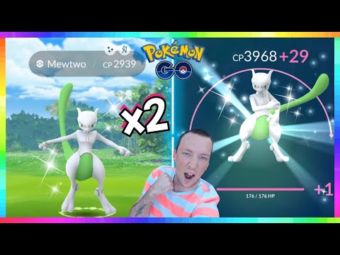OMG! 2x SHINY MEWTWO CAUGHT & MAXED OUT in Pokemon Go! New Gen 5 Pokemon