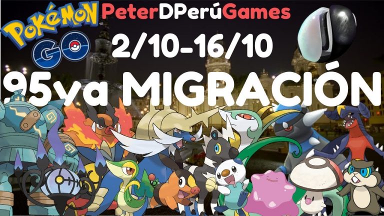 95va Migración”UNOVA” & Nuevos Nidos Completos Lima Perú – Pokemon Go [PeterD’PerúGames]