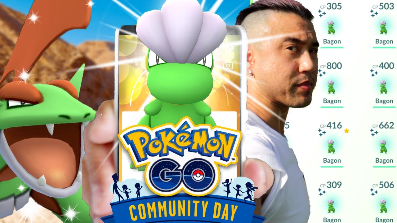 *PERFECT* BAGON COMMUNITY DAY! POKEMON GO (2019) THAILAND!