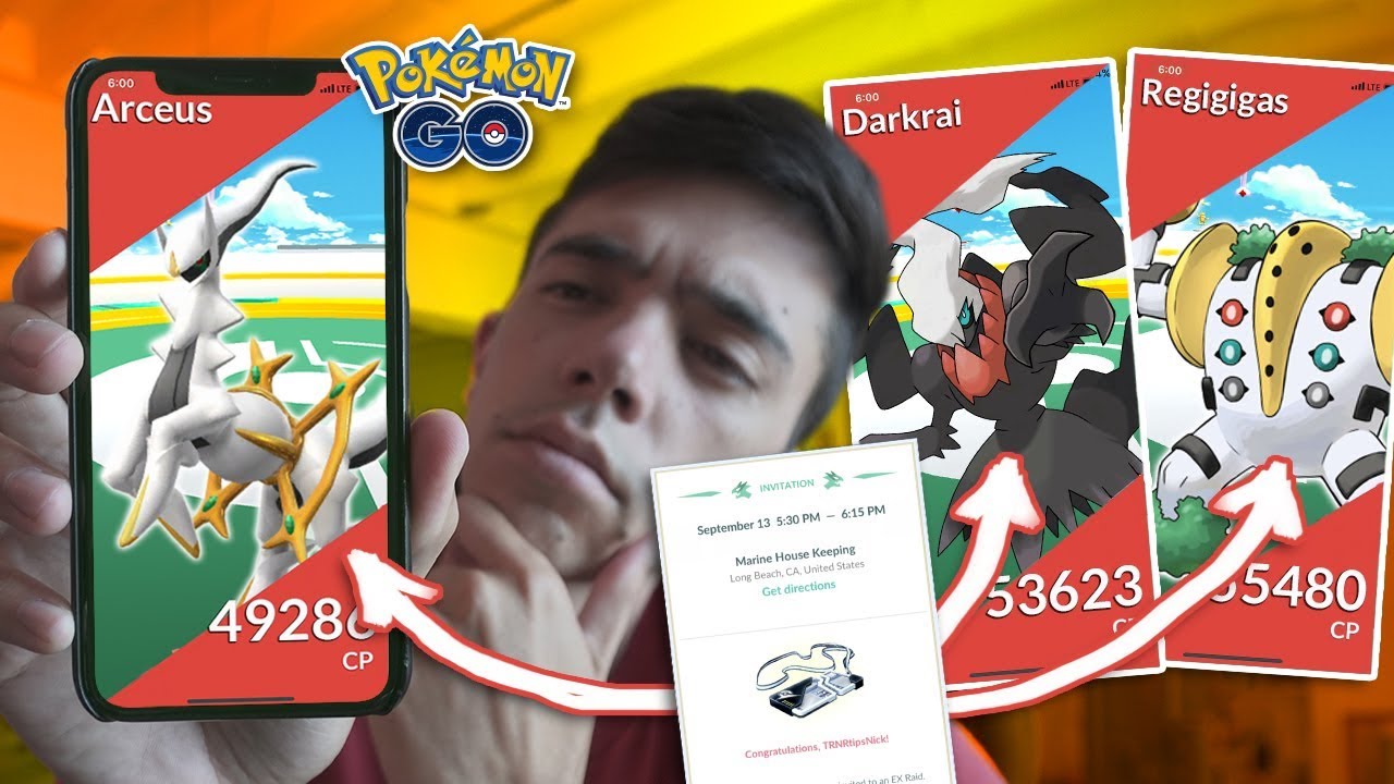 NEXT EX RAID BOSS IN POKÉMON GO? (Regigigas, Darkrai, Arceus?)