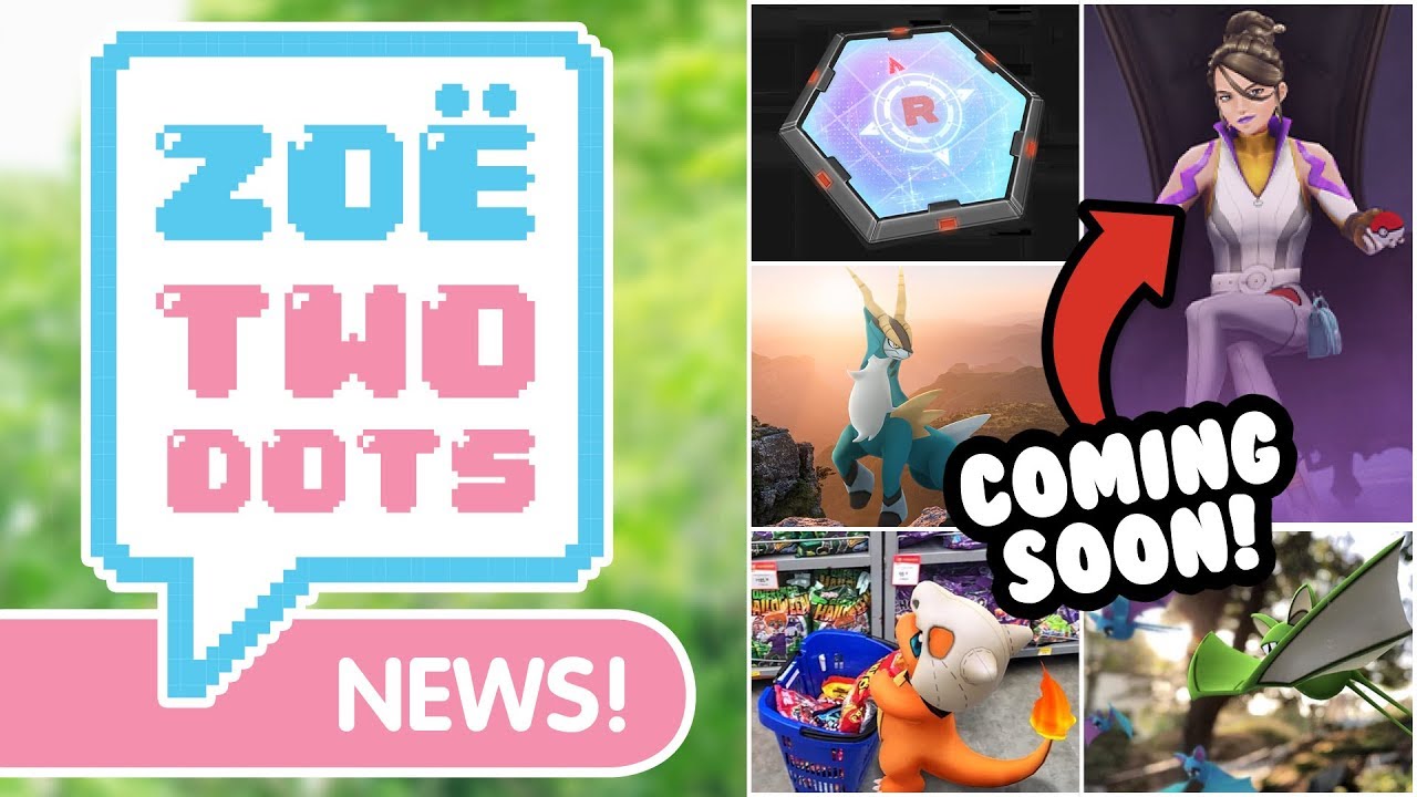 THEY’RE COMING! Giveaway, Team GO Rocket, Cobalion Raids, Sword & Shield News #ZTDNews Pokémon GO