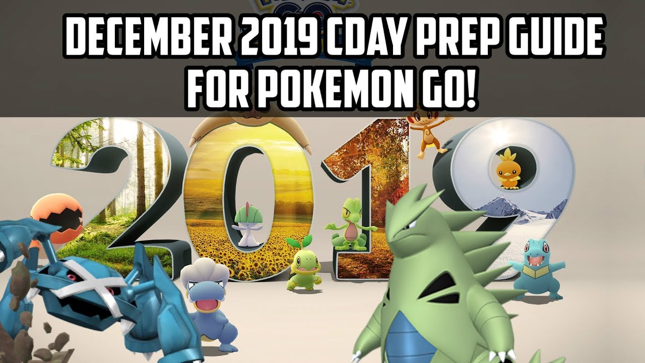 Pokemon Go: December 2019 Prep Guide! Top Pokemon To Evolve!