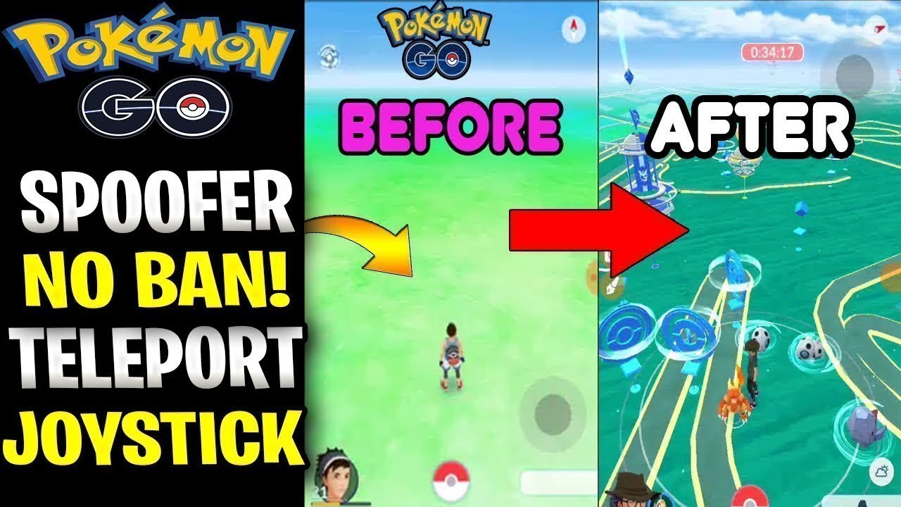 Pokemon Go Hack Android/iOS 🔥 Pokemon Go Spoofing Joystick GPS & Teleport 2019 ✅