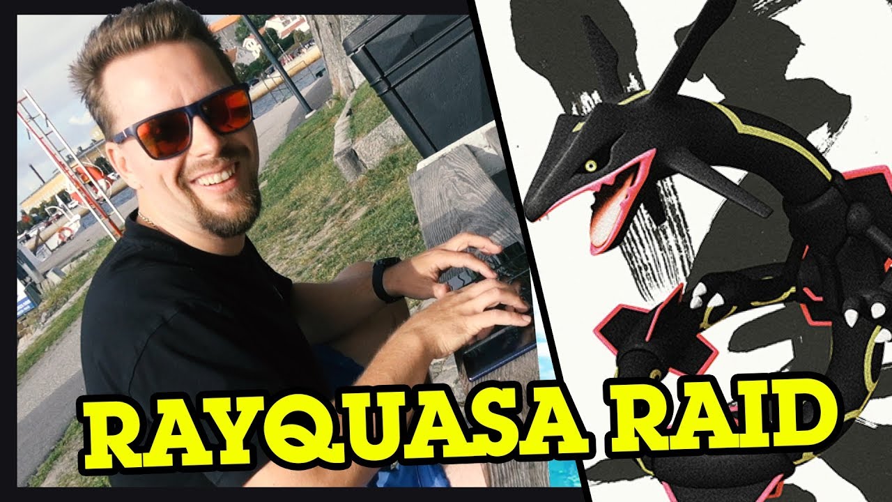 RAIDAR EFTER SHINY RAYQUAZA – POKEMON GO