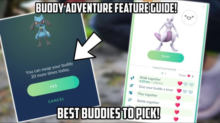 Guide for the New Buddy Adventure Feature and Top Pokemon to Pick In Pokemon Go!