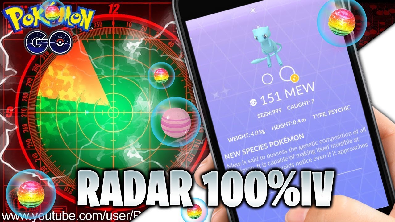 ¡ COMO CONSEGUIR TODOS LOS POKEMON 100 IV ! NUEVO POKE RADAR Pokemon GO para Android / ios