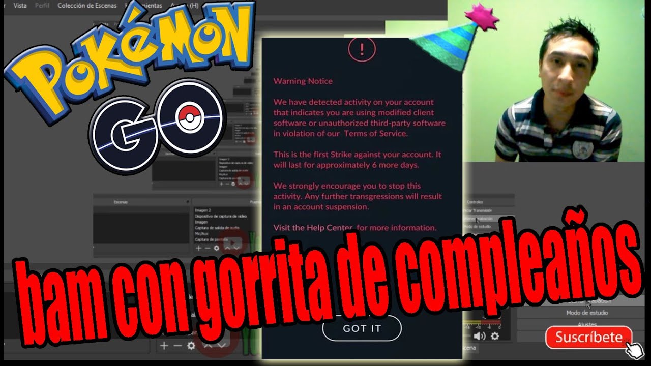 Ola de Ban Que Esta Pasando Joven jedis. Niantic Se Empuuutecio con Ios ?  (DEJA TU LIKE) 😘