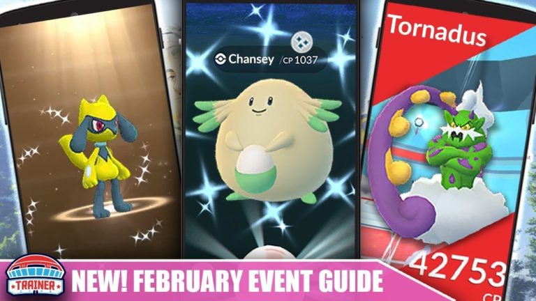 IT’S ON! FEBRUARY EVENT PREP TIPS – SHINY RIOLU, SHINY CHANSEY, TORNADUS, FRIENDS FEST | POKÉMON GO