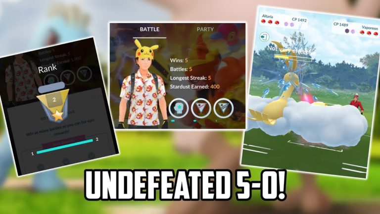 (Undefeated) Tips for Online PVP Battles In Pokemon Go!