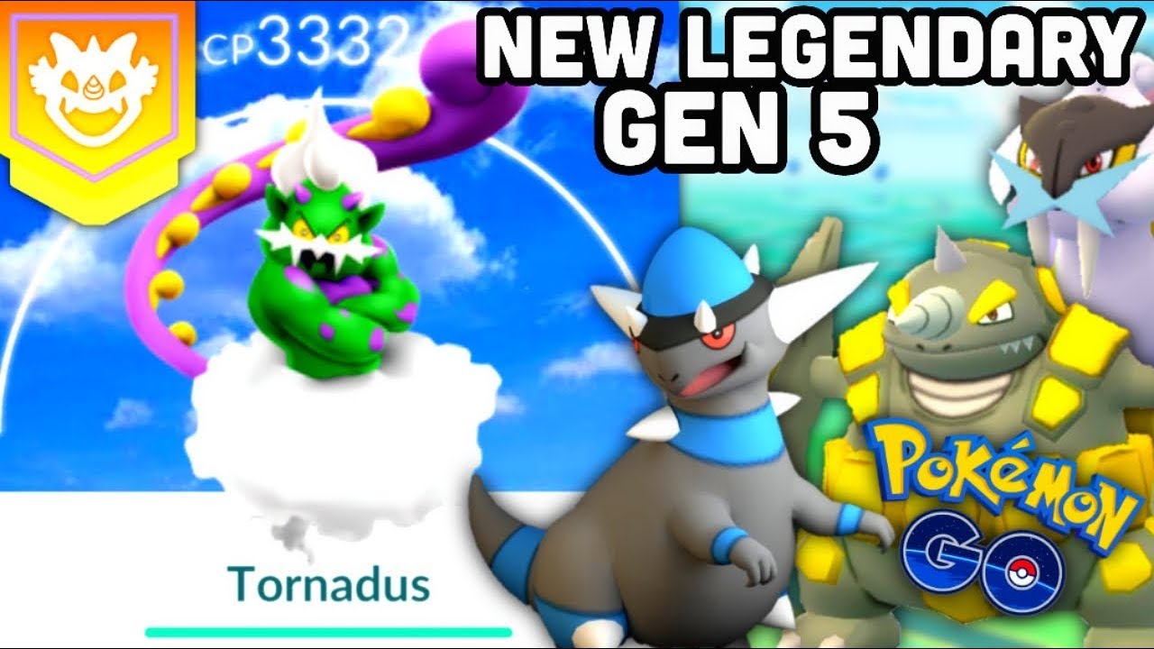 New Gen 5 Tornadus Legendary Raid guide for Pokemon GO