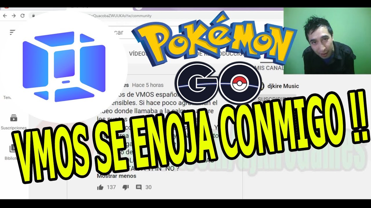 VMOS SE ENOJA CONMIGO PORQUE NO CREO TEMA SOBRE ¨VFIN¨ POKEMON GO  VMOS DISPOSITIVO NO COMPATIBLE