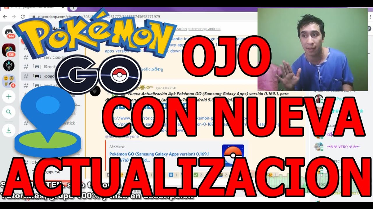 OJO ERROR EN ACTUALIZACION, ACTUALIZACION GPS JOYSTICK Y MAS INFO POKEMON GO FAKE GPS VIDEO TUTORIAL