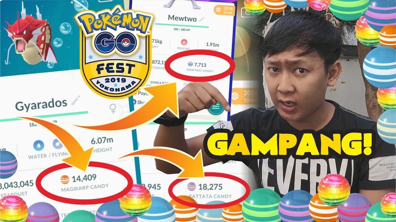 INILAH CARA CANDY BUAANYAAAKKK DI POKEMON GO !!! [TIPS & TRICK]