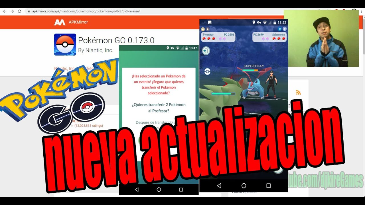 OJO ESTO Trae La Nueva actualización de Pokemon GO. 173.0  full QUE nuevo TRAE?  (megalike)