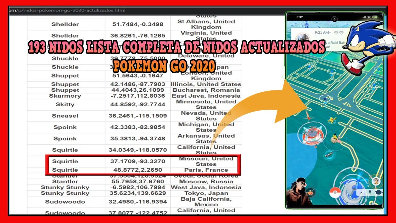 💎Migración de nidos GLOBALES Pokemon go 2020  MAYO  16 Validos hasta el  25 DE MAYO 2020💎