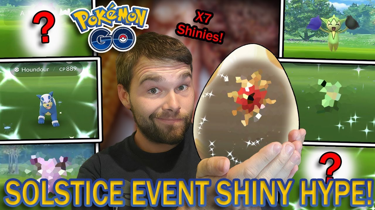 AMAZING SOLSTICE EVENT LUCK! 7 SHINY POKEMON CAUGHT/ HATCHED! (Pokemon GO)