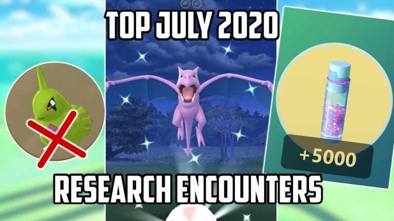 Best Research Tasks for July 2020 in Pokemon Go!
