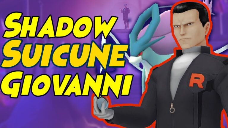 How to Beat Giovanni SHADOW SUICUNE Team in Pokemon GO