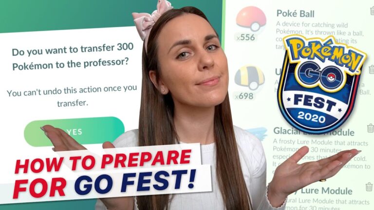 HOW TO PREPARE FOR POKÉMON GO FEST 2020
