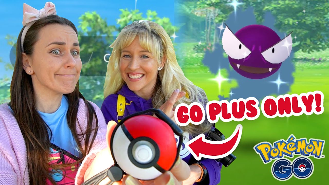 GO PLUS ONLY CHALLENGE! Shiny Gastly Community Day | Pokémon GO