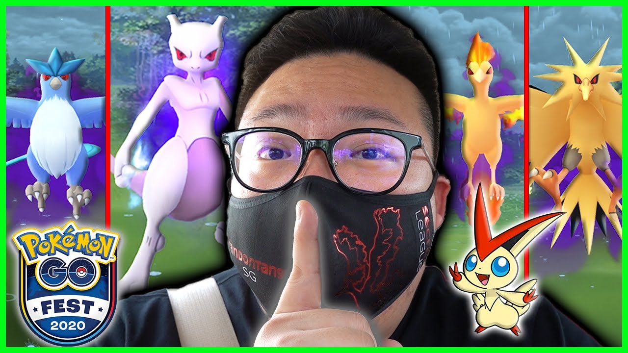 I CAUGHT SHADOW MEWTWO AND THE NEWEST MYTHICAL POKEMON AT POKÉMON GO FEST 2020