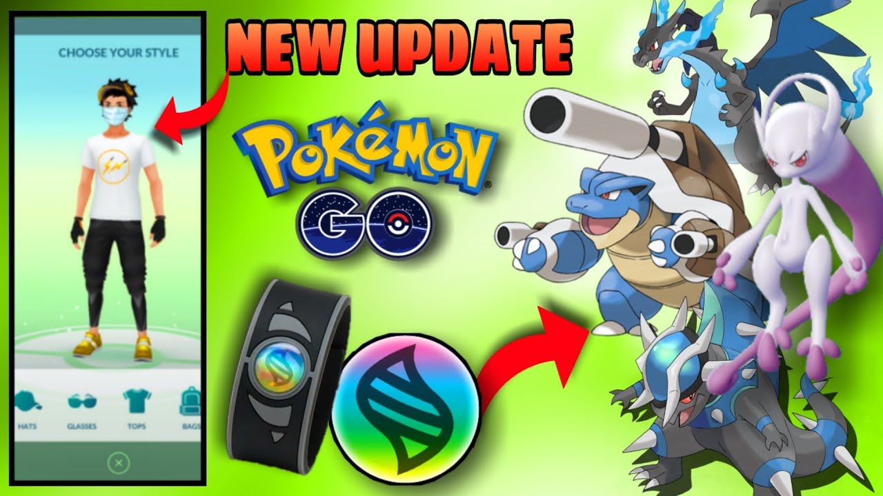 New update in pokemon go | Mega evolution update in pokemon go | mega stone & mega bracelet update.