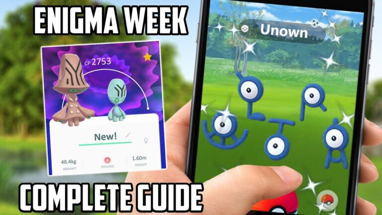 Complete Enigma Week Guide in Pokemon GO!