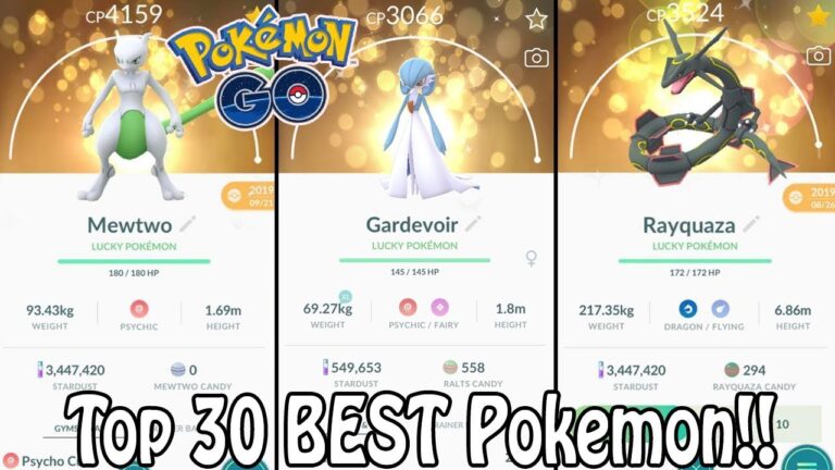 Top 30 BEST Pokemon To Power Up In 2020 In Pokemon GO! | Which Pokemon Are Worth Powering Up?!