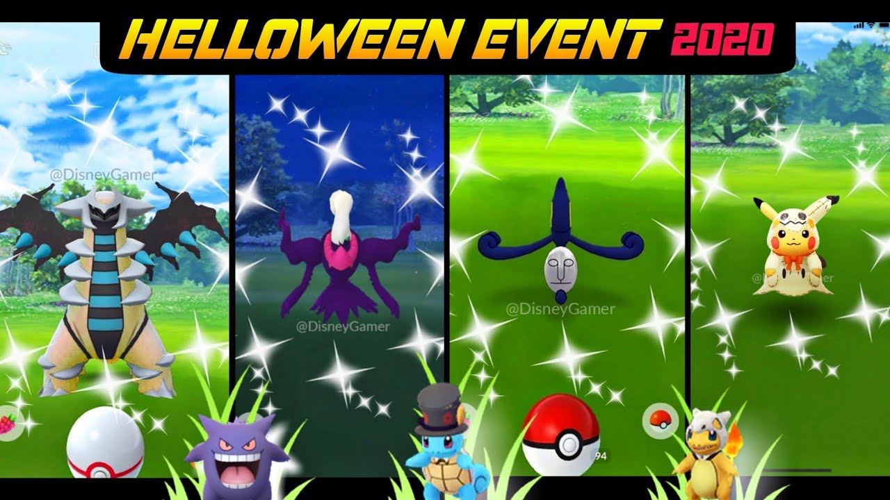 halloween event in pokemon go || 2020 new event in pokemon go || new shiny in halloween event 2020.