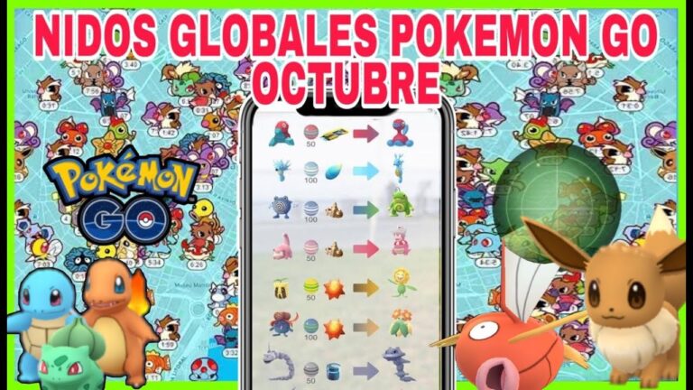 🛫 Migración de nidos GLOBALES Pokemon go 2020 OCTUBRE A 14 DE OCTUBRE