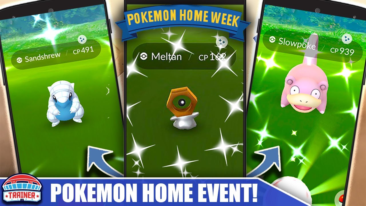 SHINY MELTAN LIVE! TOP 5 TIPS *POKÉMON HOME EVENT* – SHINY SLOWPOKE, MELTAN & MORE! | Pokémon GO