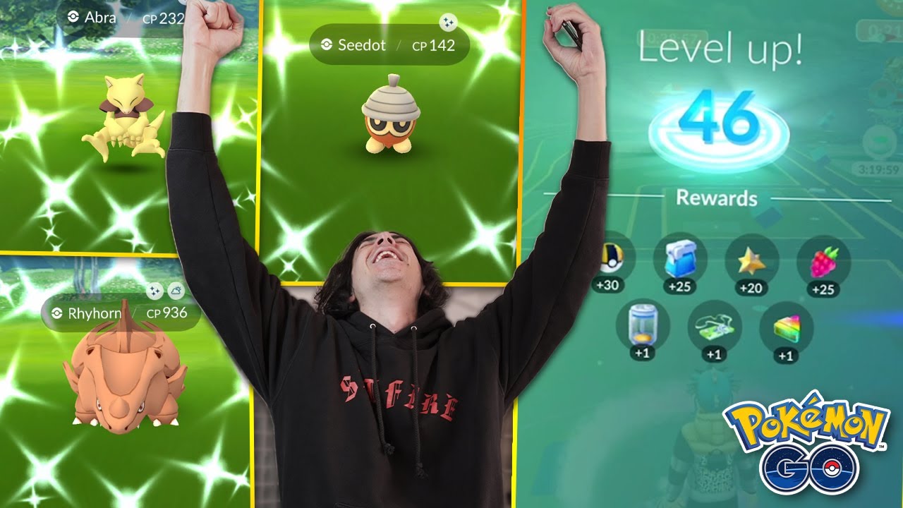 I HIT LEVEL 46 IN POKÉMON GO! + DECEMBER COMMUNITY DAY PART ONE