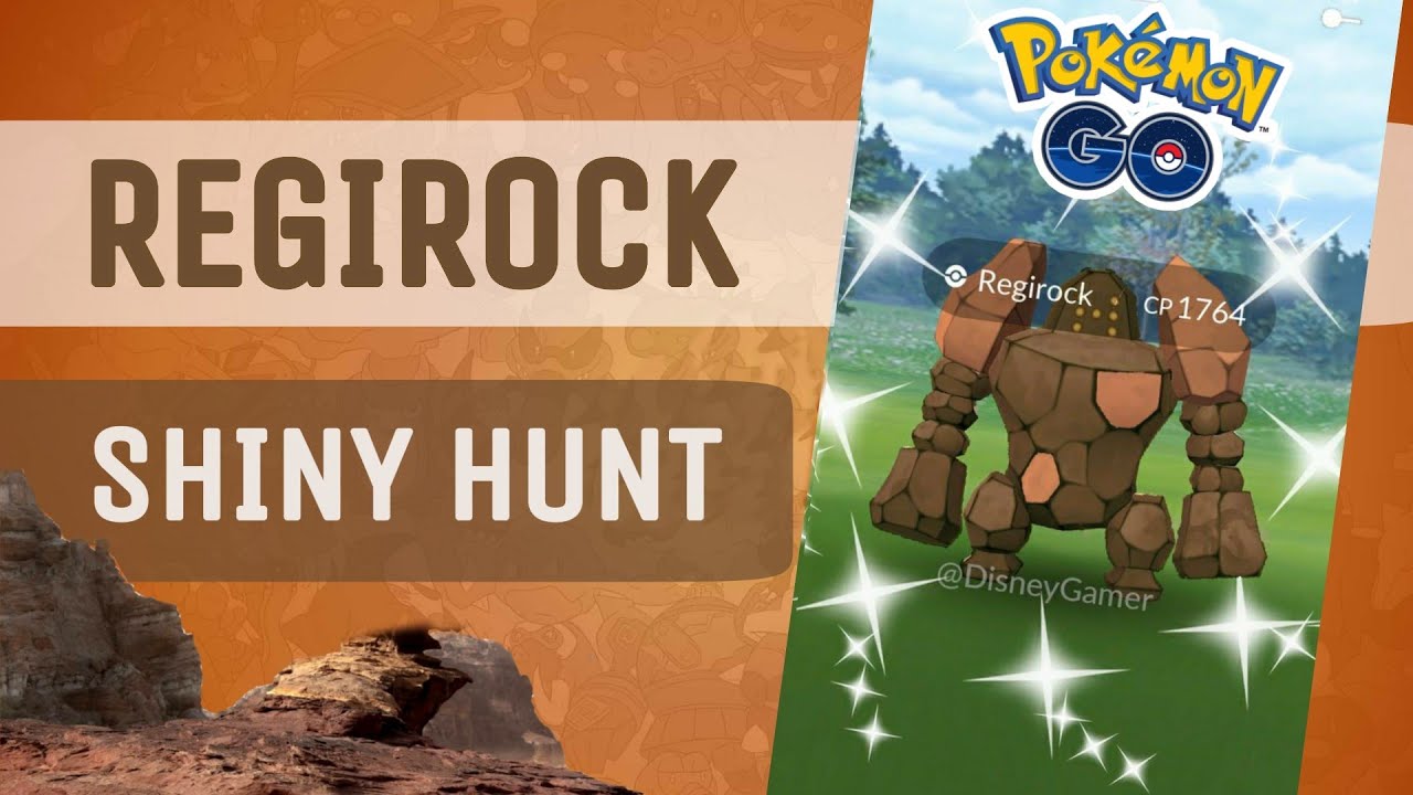 Catching Shiny Regirock Pokemon Go, Regirock Shiny Hunt, Regi-Brothers Return Pokemon Go 2020