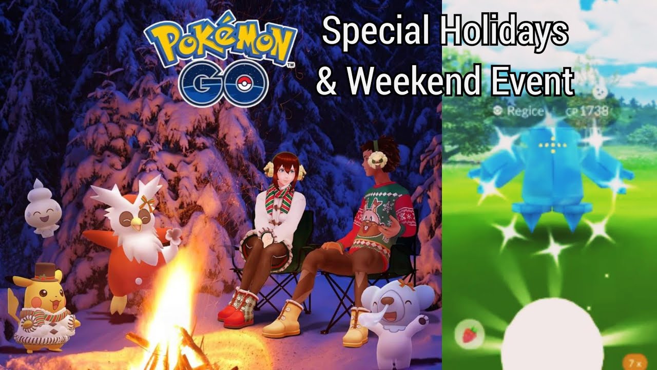 New Pokemon Go Holidays 2020 Event | New Pokemons & Legendary | Pokemon Go Weekend Event 2020