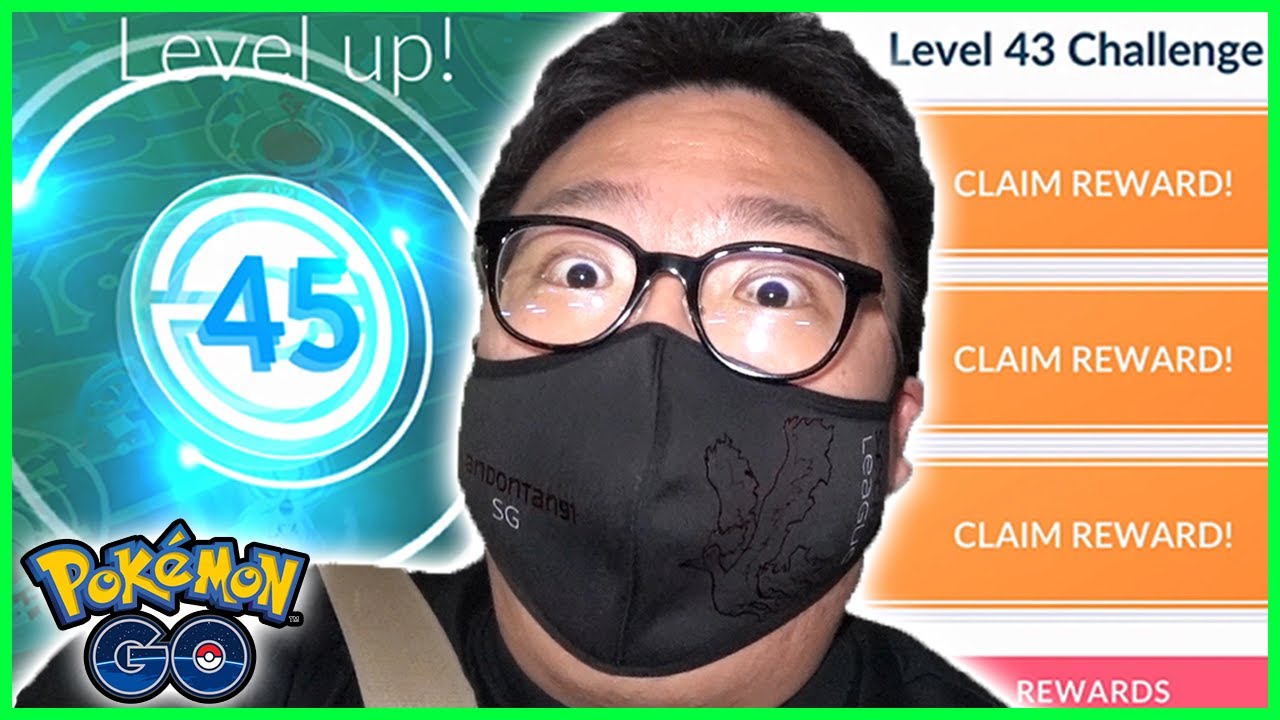 I HIT LEVEL 45 AND GOT SOME SPECIAL CHALLENGES IN POKEMON GO