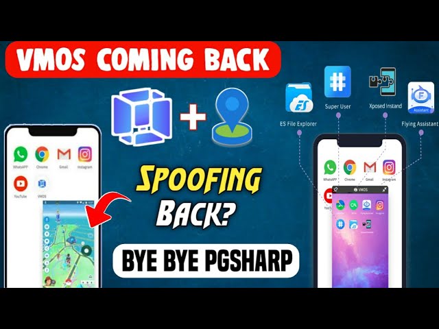 VMOS Coming Back | Again Spoof in Pokemon go with VMOS | Spoof Without Root and Pgsharp