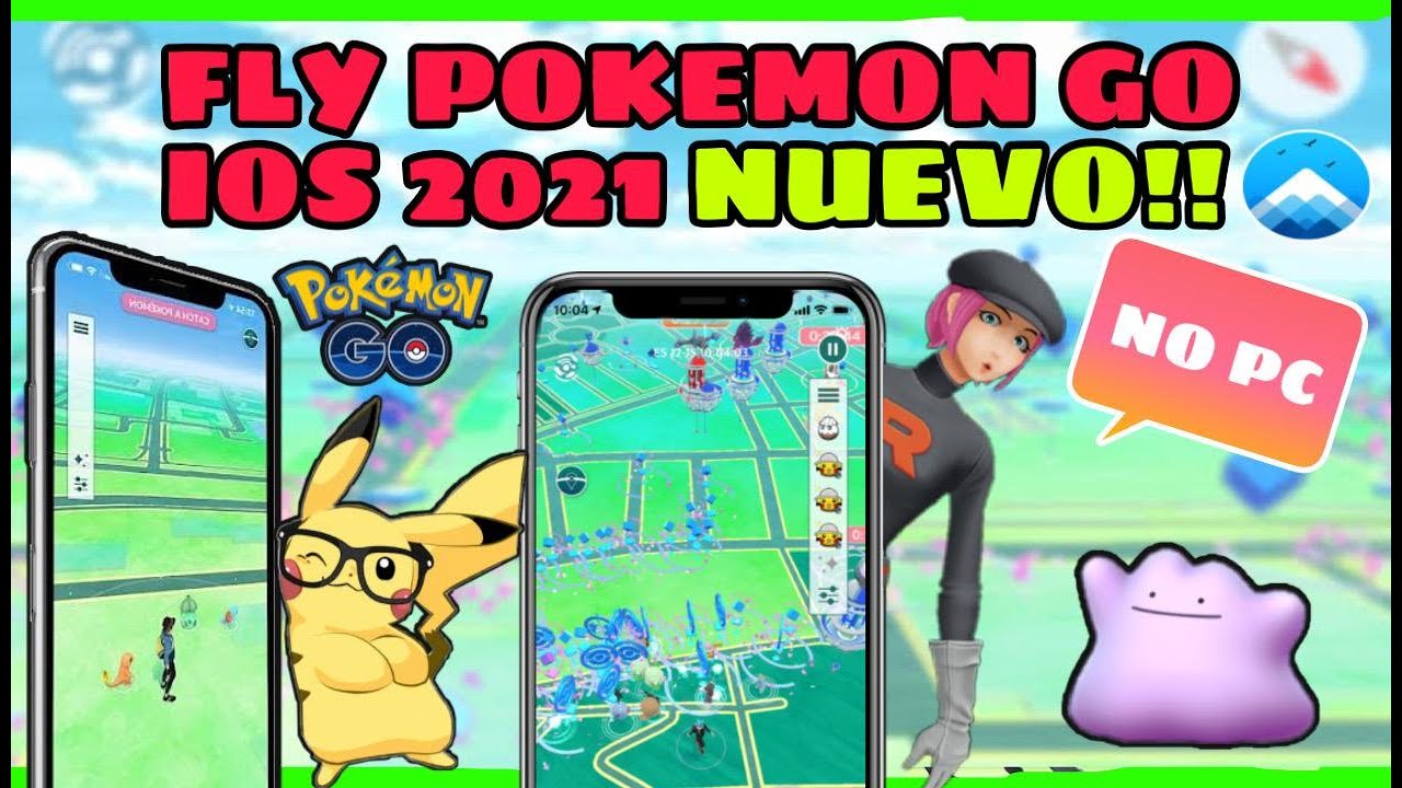 COMO SER FLY EN POKEMON GO IOS 2021 | NUEVO MÉTODO #ipogo #pokemongo #communityday #appvalley #ios