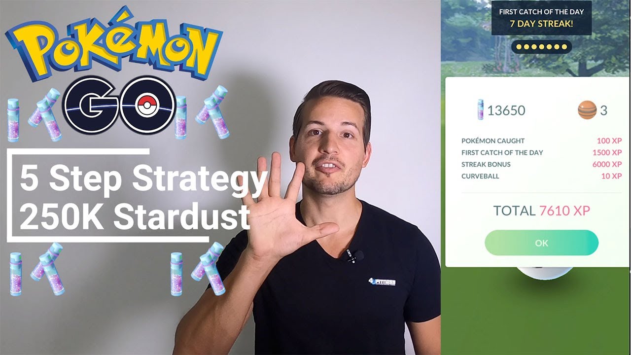 Easy Way to Get 250K Stardust in Pokemon GO Every Month