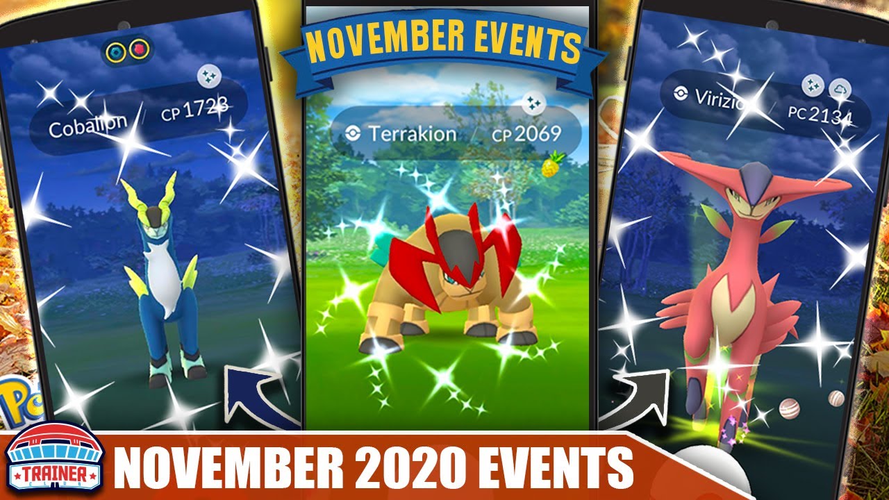 NOVEMBER! SHINY WINS – SHINY TERRAKION, VIRIZION, COBALION! FULL MONTH BREAKDOWN | Pokémon Go