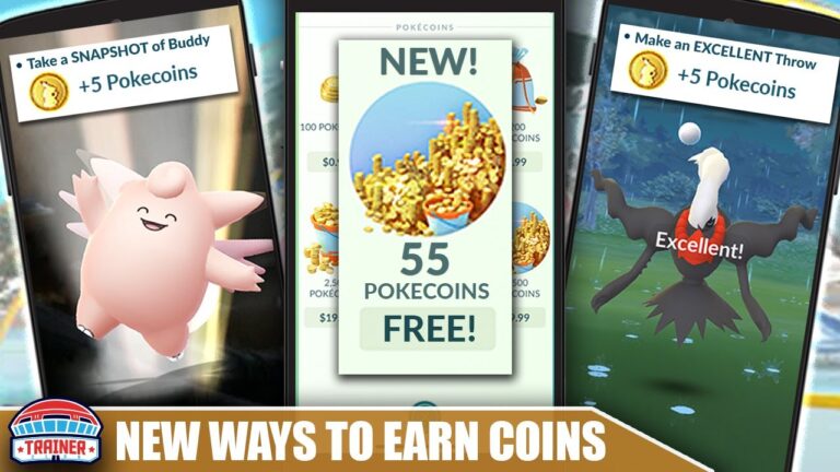 10 NEW WAYS TO EARN FREE *POKÉCOINS* !  HOW TO GET 55 COINS PER DAY FROM HOME | Pokémon GO Updates