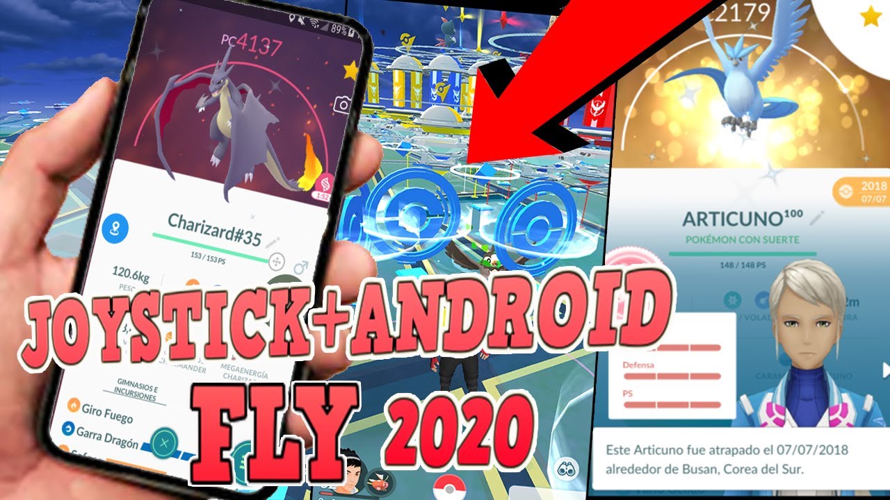 ⏰INSTALAR  POKEMON GO  android JOYSTICK 2020🔭Como ser fly en pokemon go 2020 android 10,9,8,7,6