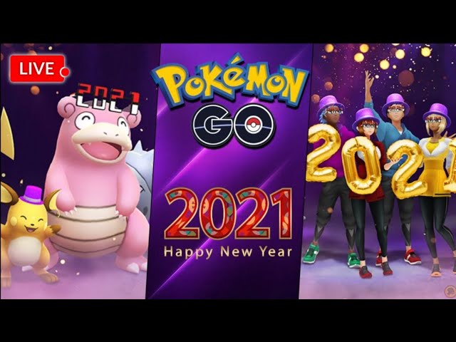 【🔴LIVE!】NEW YEAR’S EVENT!! | Pokemon GO (2020/2021)