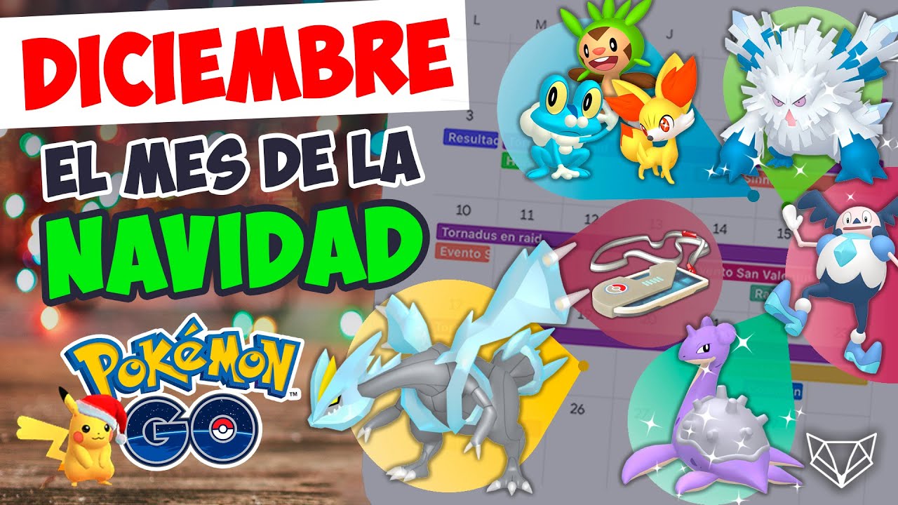 🎁 NO TE PIERDAS LOS ÚLTIMOS EVENTOS DEL AÑO EN POKÉMON GO [Neludia]