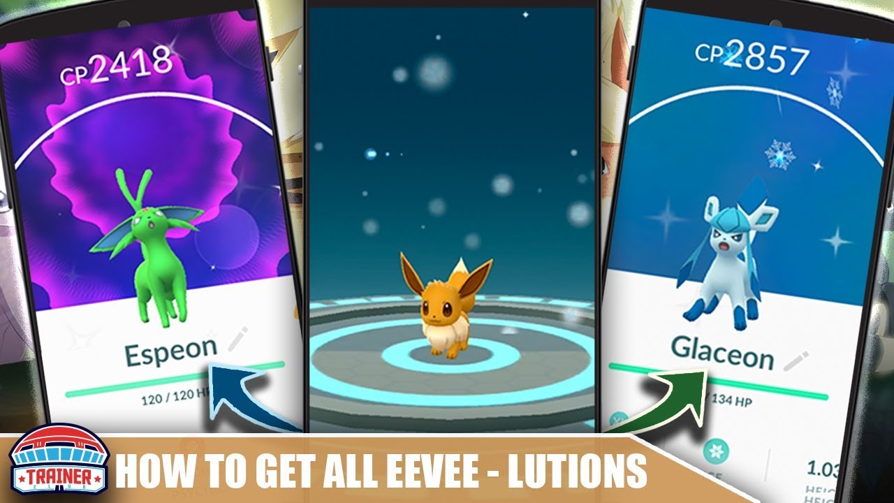 HOW TO GET ALL FORMS OF EEVEE EVOLUTIONS – EEVEE EVOLUTION TRICKS INCLUDING SYLVEON | POKÉMON GO