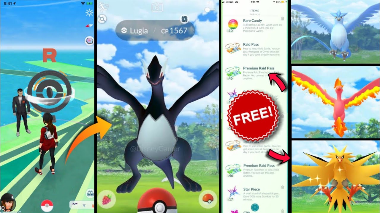 how to get shadow lugia in pokemon go | free raid pass pokemon go | new event in pokemon go.